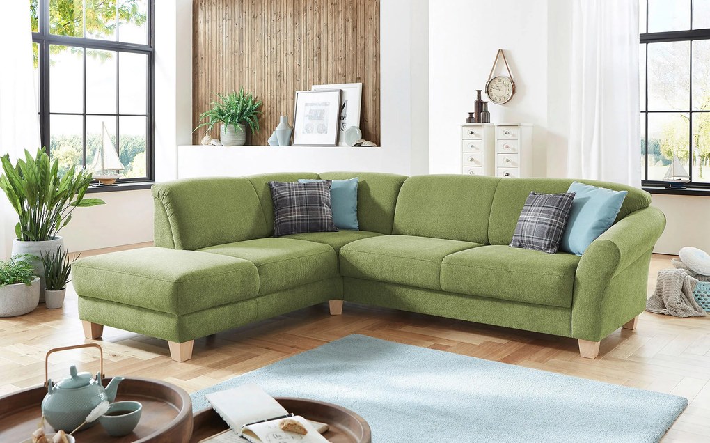 XXXLutz ROHOVÁ SEDAČKA, textil, zelená Sit & More - Sedačky - 000144005308
