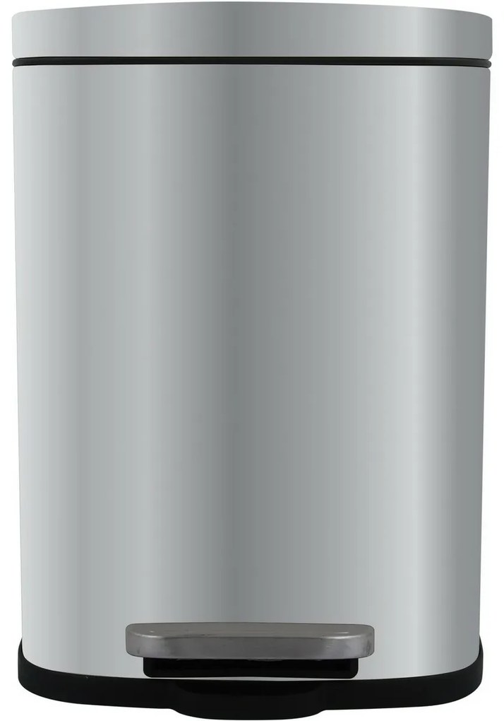 Spirella Pedálový odpadkový kôš soft-close Akira 12 l, brúsená nehrdz. oceľ, 12 l