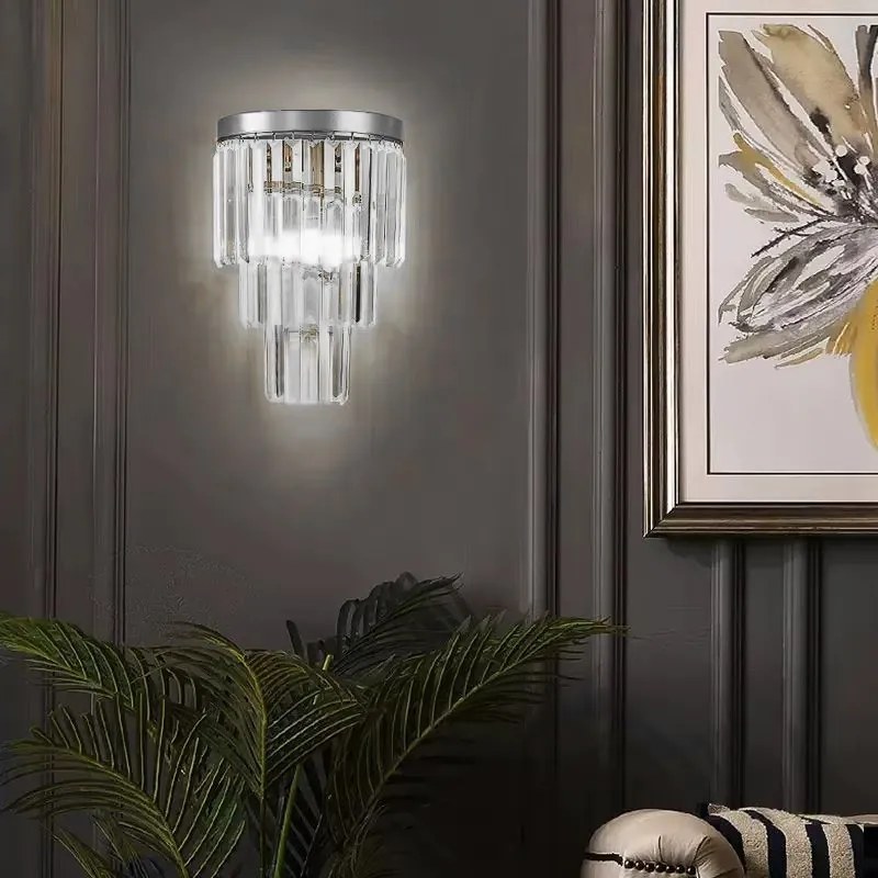 Toolight Toolight, nástenné svietidlo 1xE14, APP1536-1W, chrómová, OSW-06162