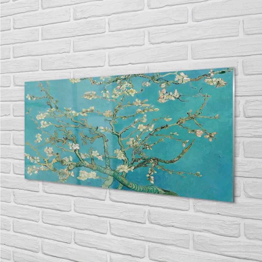 Obraz plexi Art mandľové kvety 125x50 cm