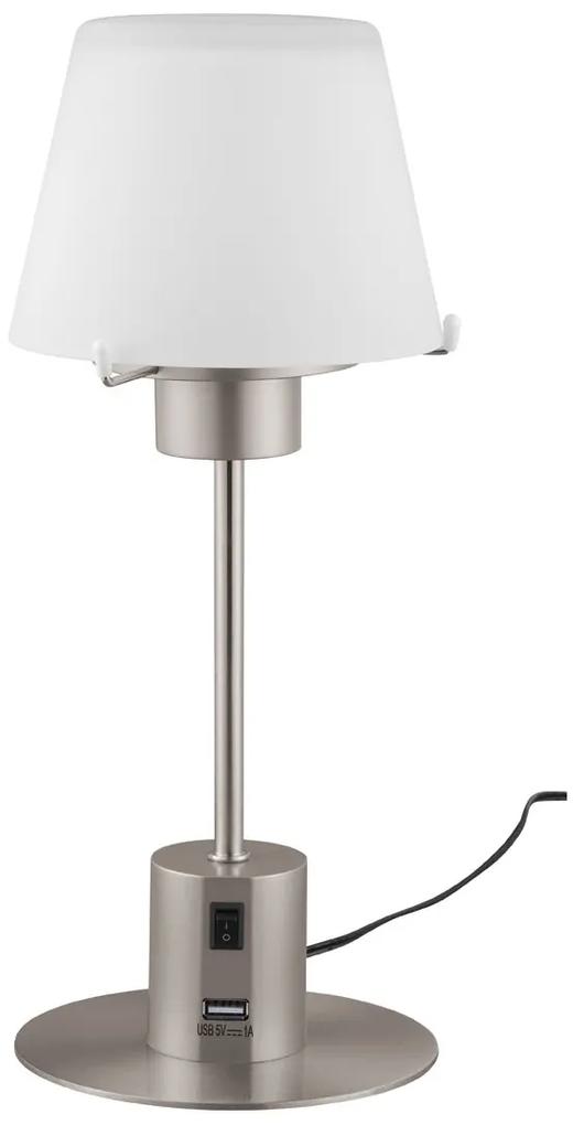 LIVARNO home LED lampa s USB (kónický tvar) (100357933)