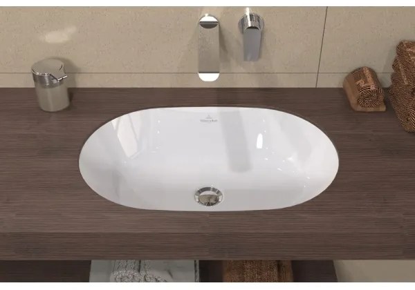 Villeroy & Boch 5A766001 - Zapustené umývadlo ARCHITECTURA 57x37,5 cm biele