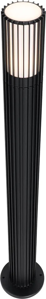 Dizajnový vonkajší stĺpik čierny 80 cm IP44 - Boris