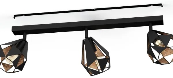 Eglo 43717 - Bodové svietidlo CARLTON 3xE27/40W/230V