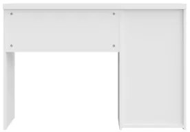 Písací stôl GINO biely