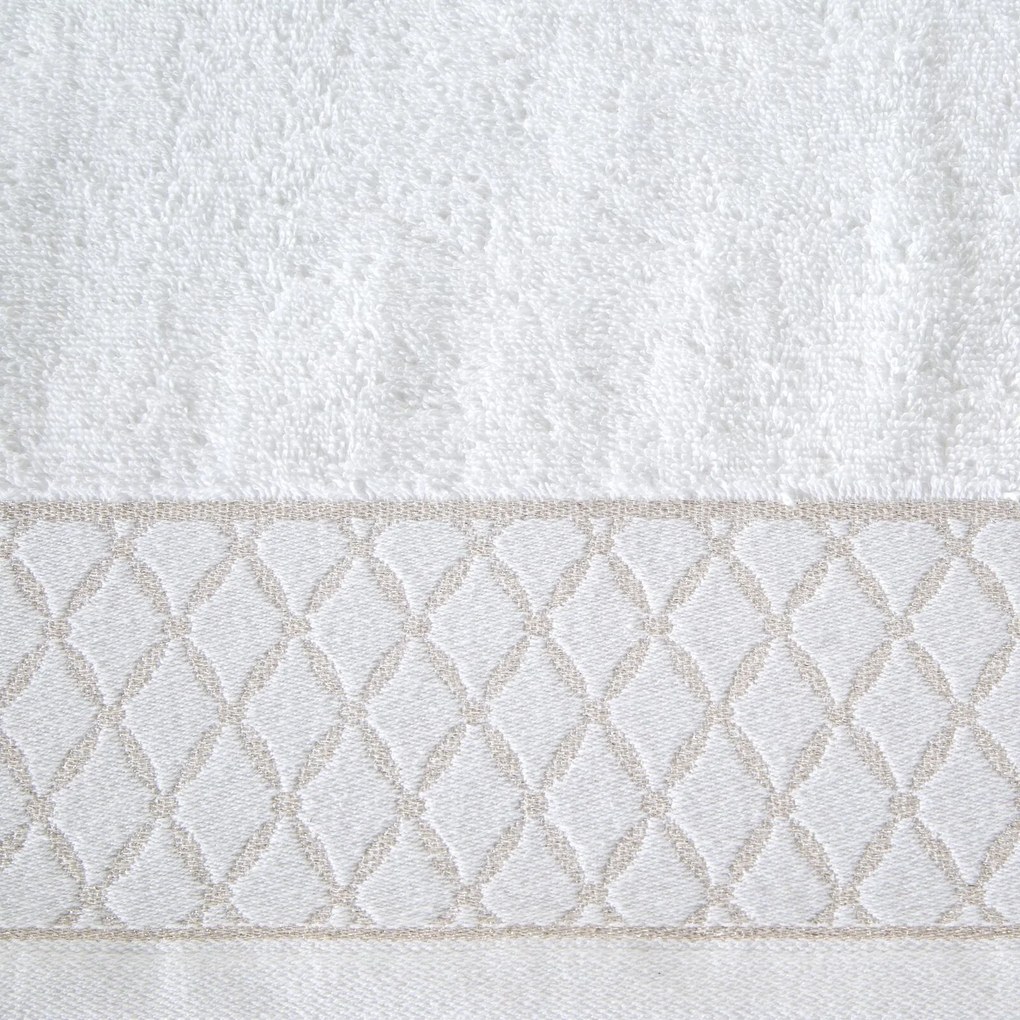 BAVLNENÝ UTERÁK LAYLA 50X90 CM BIELA