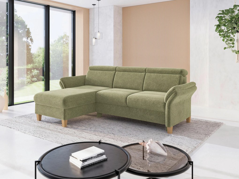 XXXLutz ROHOVÁ SEDAČKA, textil, svetlozelená Sit & More - Sedačky - 000144025723