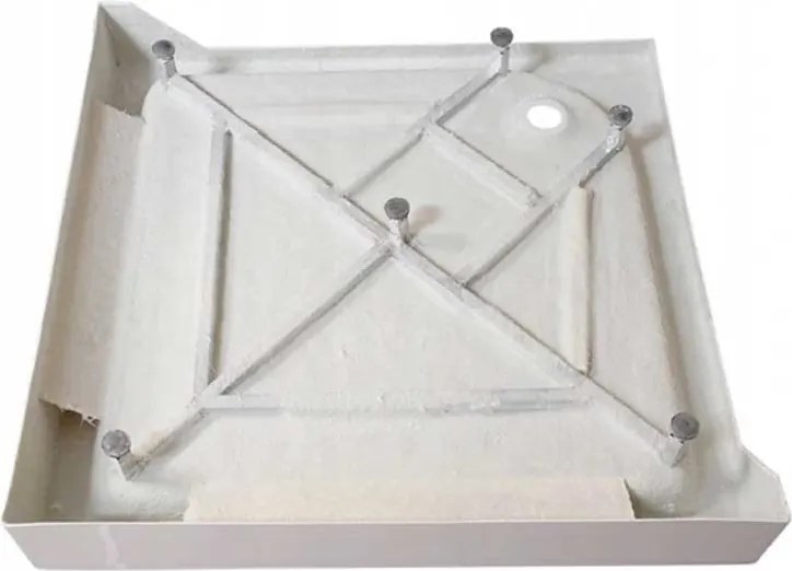 BPS-koupelny Sprchový box WSH309A GREY 80x80