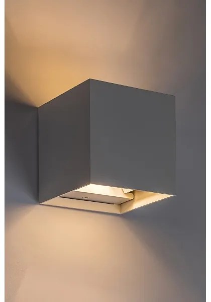 Rabalux 7397 - Vonkajšie nástenné svietidlo SOLIN 1xG9/42W/230V IP54 biela