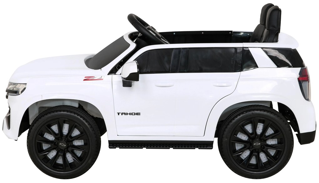 RAMIZ Elektrické autíčko - Elektrické autíčko - Chevrolet Tahoe - biele - 2 x 35W - batéria 12V/7Ah -2023
