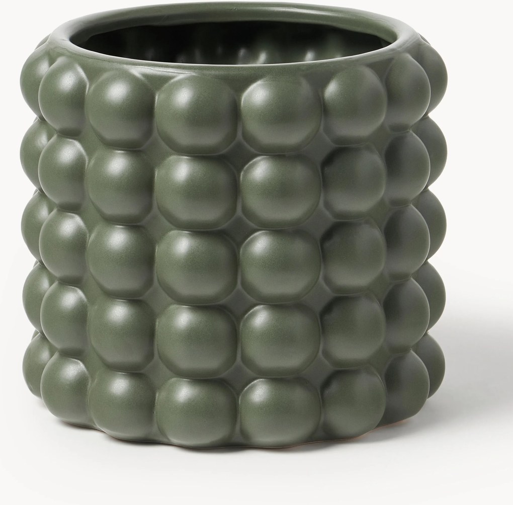 Obal na kvetináč z kameniny Bob, V 21 cm