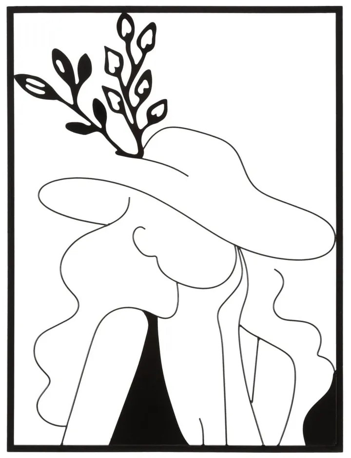 Kovová nástenná dekorácia 60x80 cm Elegant - Mauro Ferretti