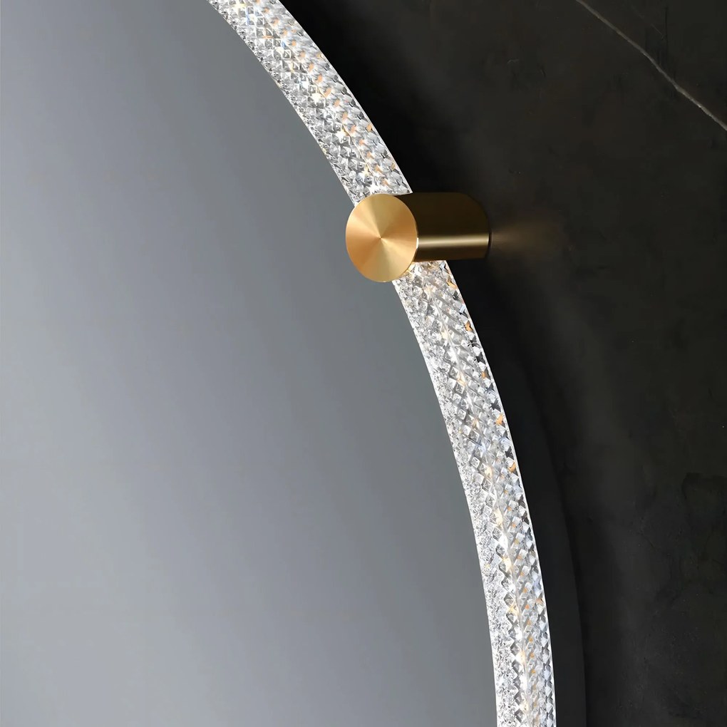 Tutumi Tutumi, LED zrkadlo 60cm, model 106, predné osvetlenie, HOM-02699