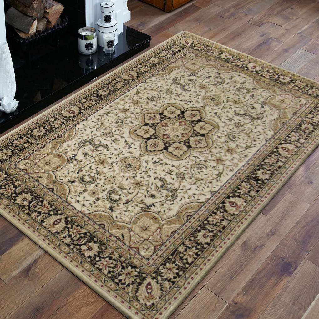 DY Krémový orientálny koberec Exclusiv 03 Rozmer: 160x220 cm