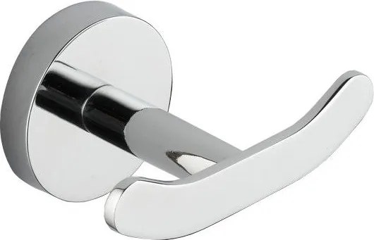 Mexen Loft dvojitý vešiak na uterákyi, chrómová - 7012635-00