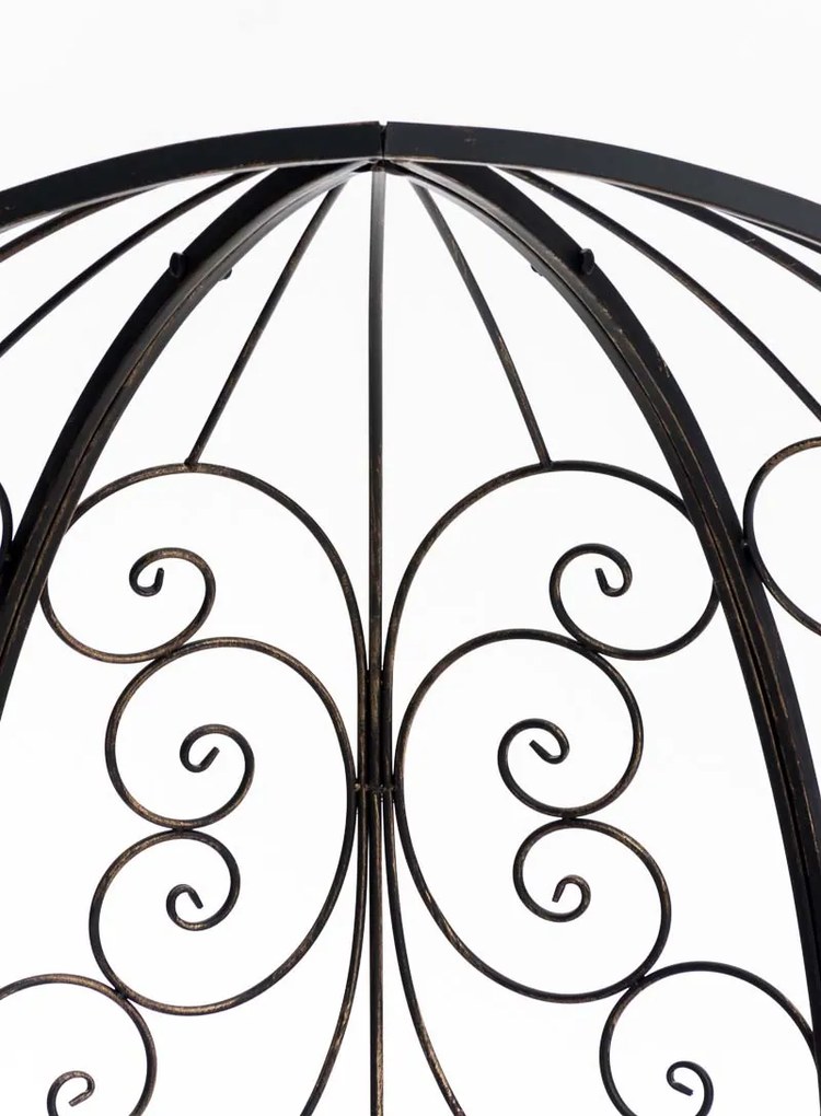 Oblúk na ruže Rosie s lavičkami - Bronzová