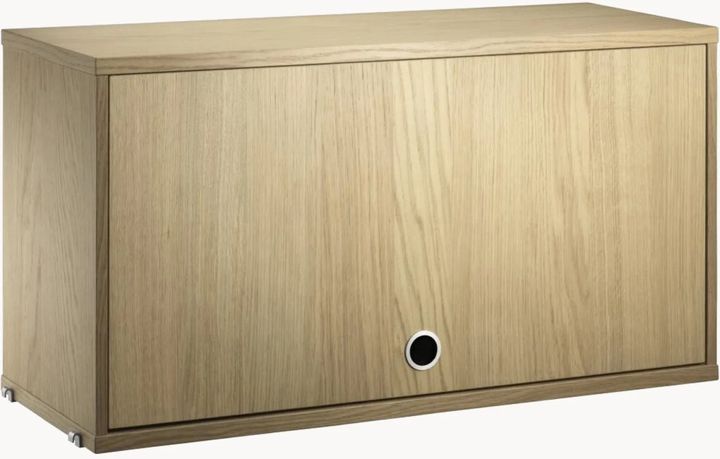 Skrinka's výklopnými dvierkami String System, Š 78 x H 30 cm