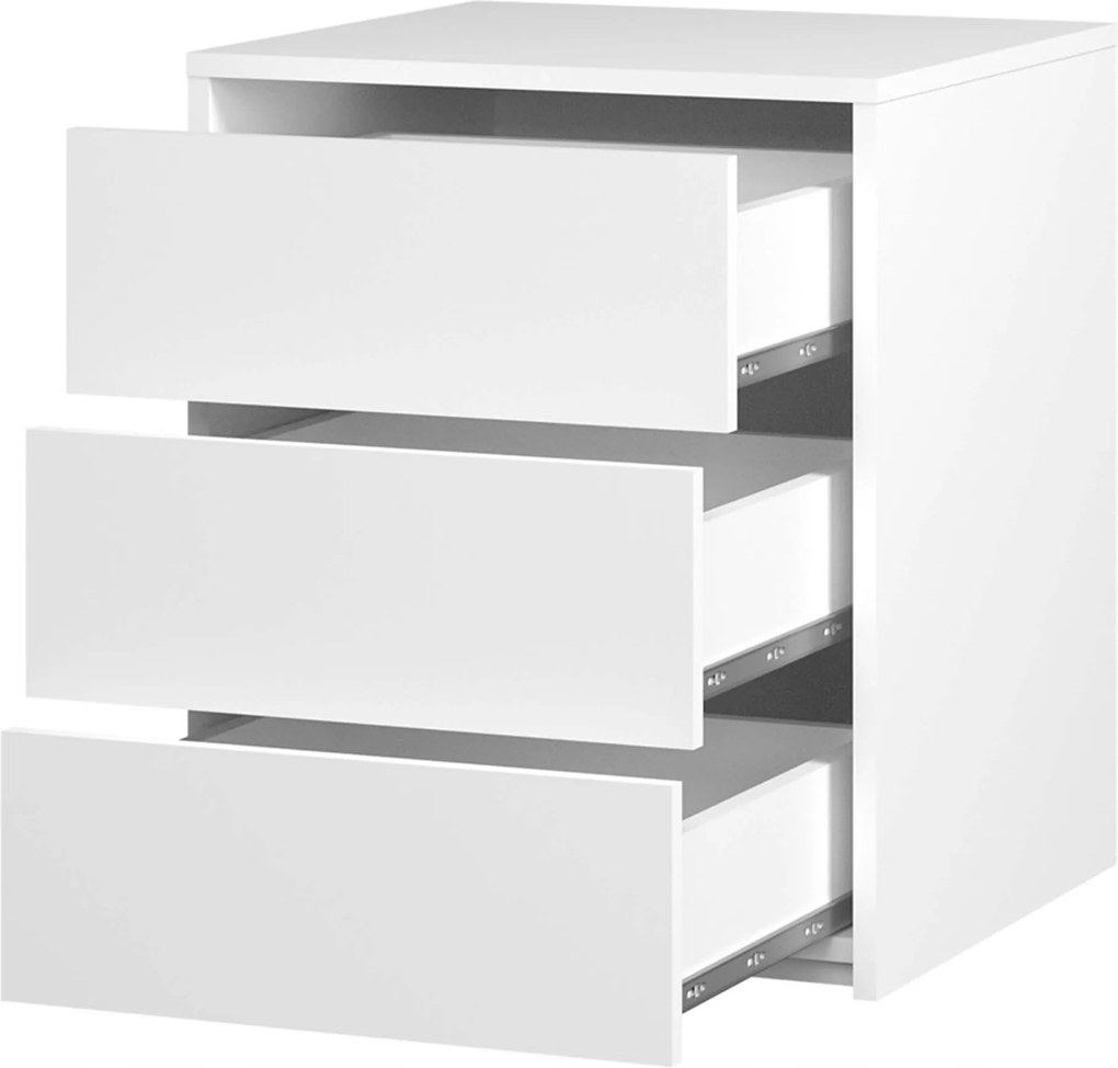 Zásuvkový kontajner BENY - biela