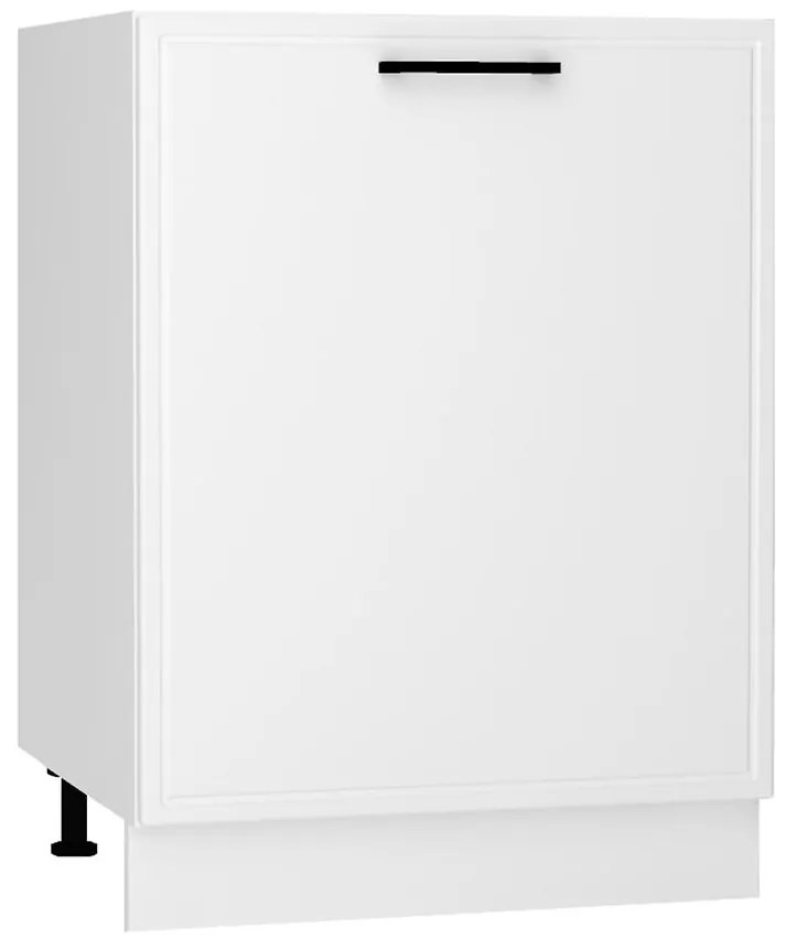 Kuchynské skrinka Emily D60PC PL biely hrášok mat