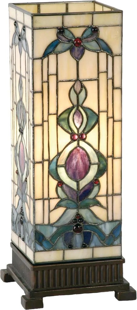 Stolná lampa Tiffany Alloment - 18*45 cm 1x E27 / Max 40W