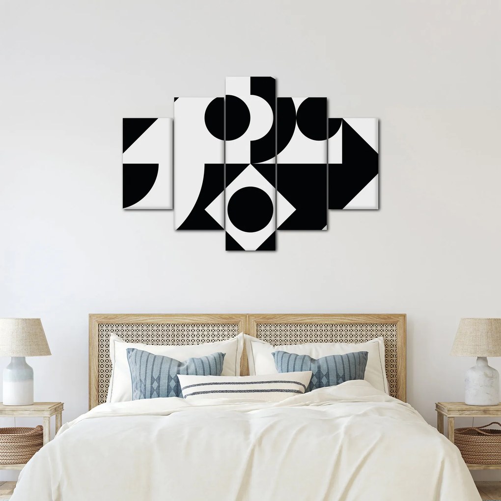 Obraz - Geometrická abstrakcia N⁰1 (150x105 cm)