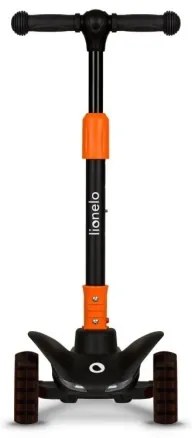 Lionelo - Detská kolobežka TIMMY 3xAA oranžová/čierna