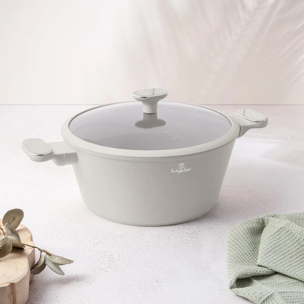 BerlingerHaus Súprava riadu s titánovým povrchom Sahara Marble, 15 ks