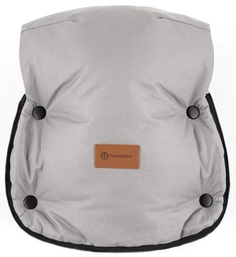 PETITE&amp;MARS - Rukávniky na kočík FURRY Champagne Shower