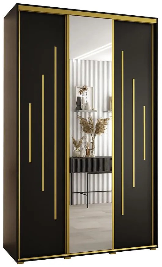 Skriňa 45 Canaris 13 150 čierna/gold