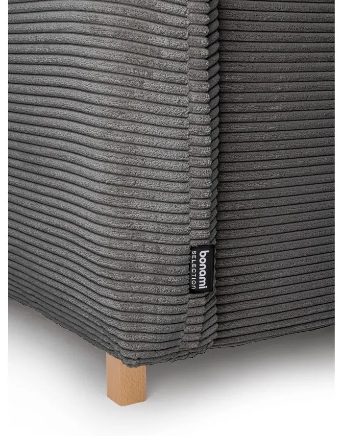 Variabilná sivá menčestrová rozkladacia rohová pohovka Tori – Bonami Selection