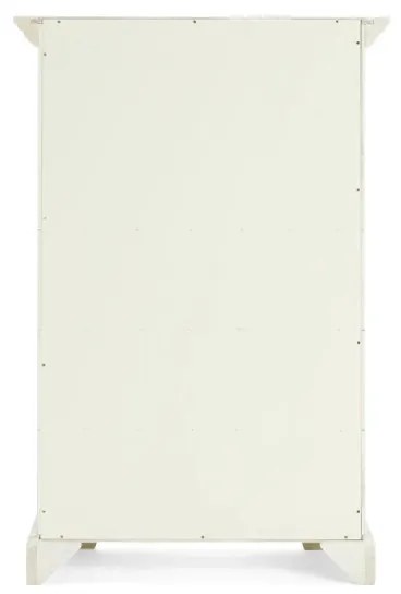 furniture-nabytek.cz - Masívna komoda Catana biela z borovice a MDF, lakovaná – 75×44×115 cm