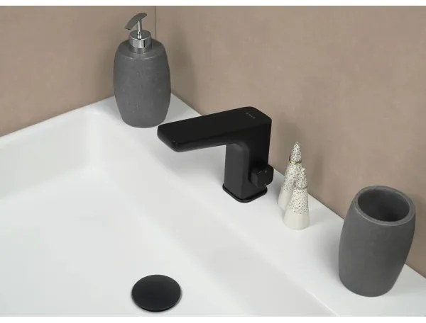 Deante BQH_N29R - Bezdotyková umývadlová batéria s reguláciou HIACYNT 4xAA čierna