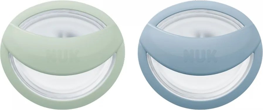 Cumlík NUK Perfect Match 0-6m 2 ks green/blue
