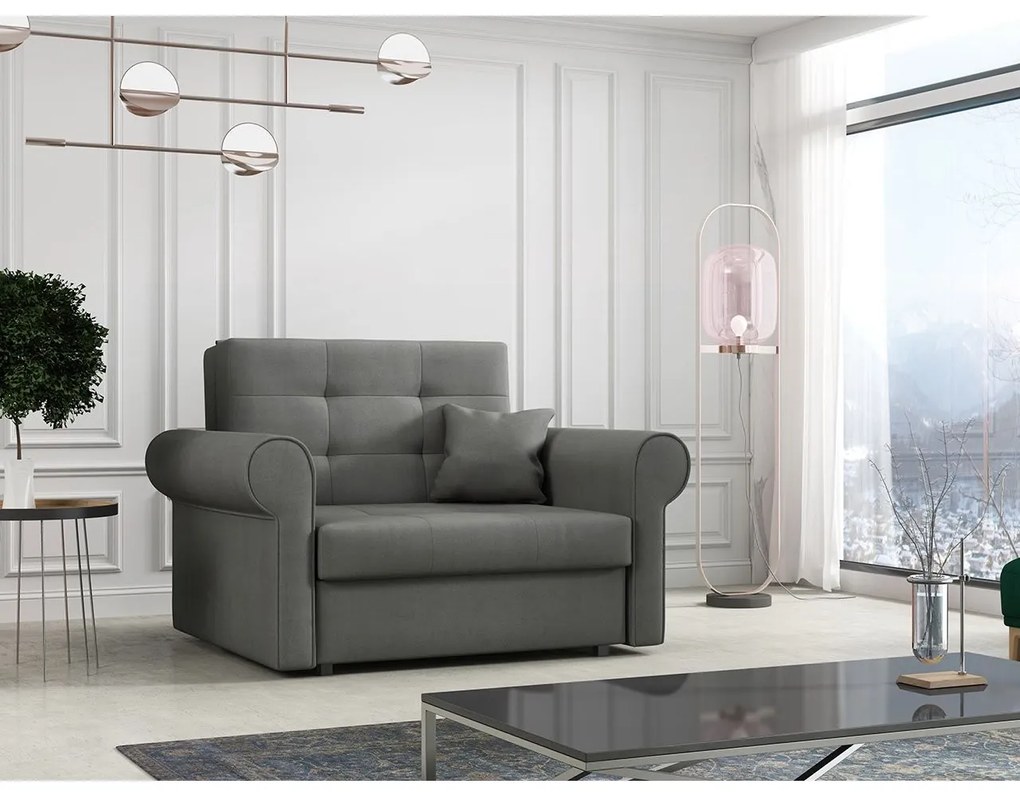 Kreslo Clivia Silver I, Dostupné poťahy: Kronos 02