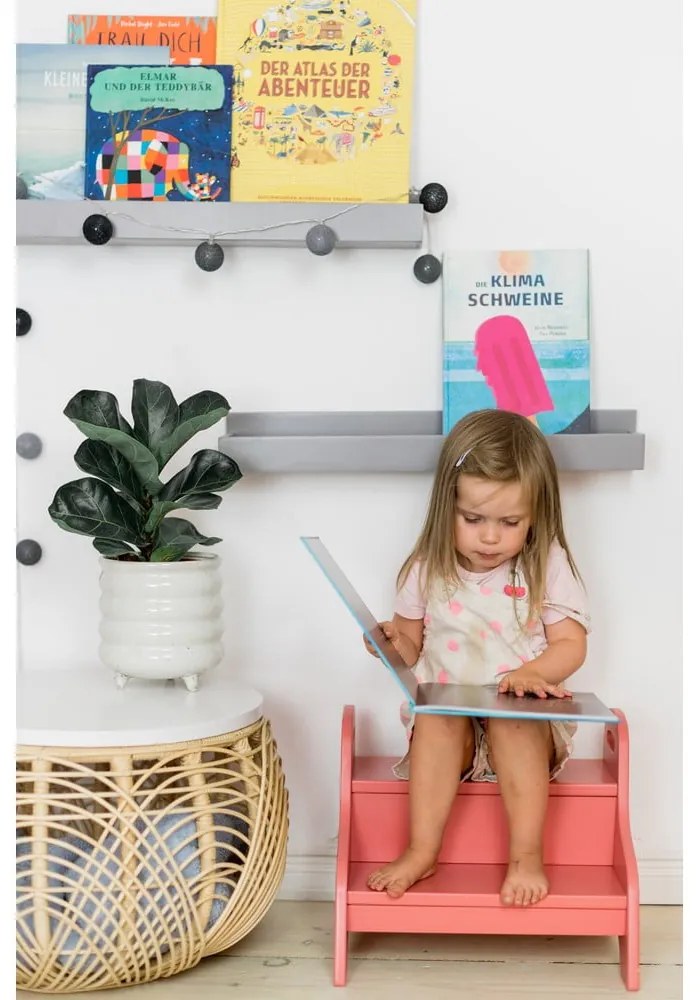 Svetločervený stupienok Dusky Pink – Kindsgut