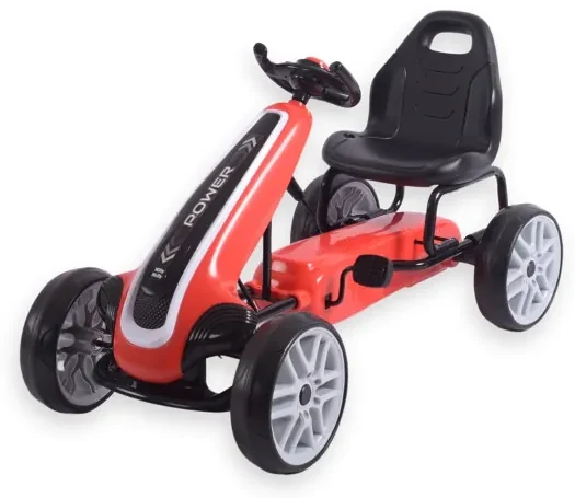Šlapacia motokára POWER červená