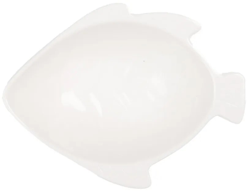 Malá porcelánová mištička v tvare rybky - 12 * 9 * 4 cm / 75 ml