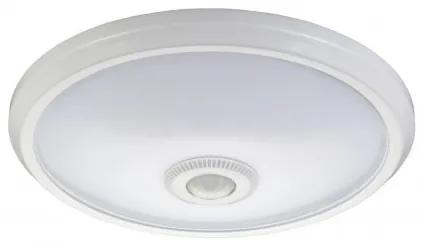 FULGUR Nástenné/stropné LED osvetlenie so senzorom DARINA, 16 W, denná biela, 29 cm, kruhové