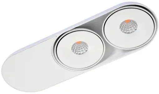 LED bodové svetlo Toronto 2 biele