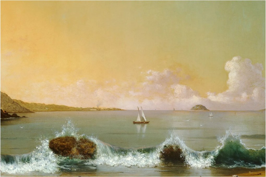 Obraz - Martin Johnson Heade, Rio de Janeiro Bay, reprodukcia (90x60 cm)