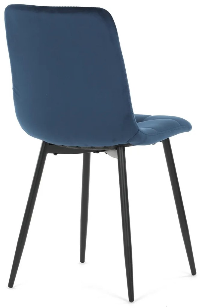 Sada jedálenských stoličiek CT-281 BLUE4, 4 ks