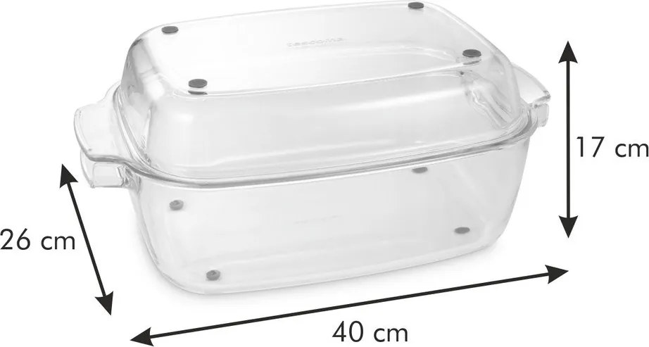 Sklenený pekáč 26x40 cm GrandChef – Tescoma