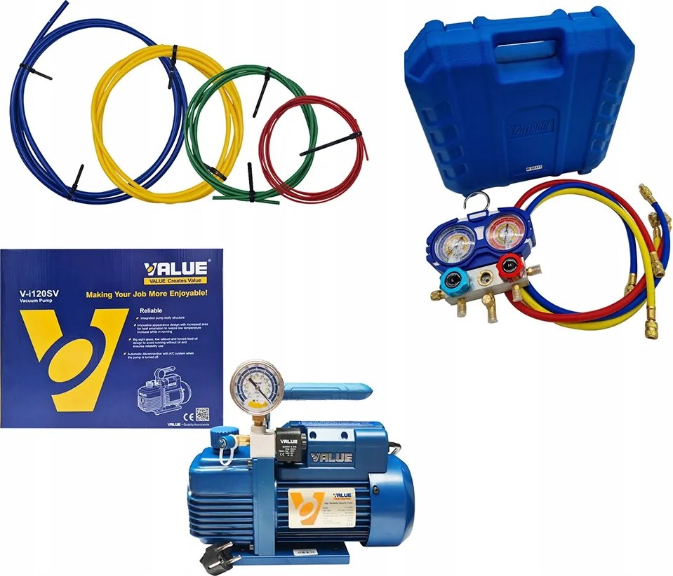 Sada na montáž klimatizácie R32, R410A