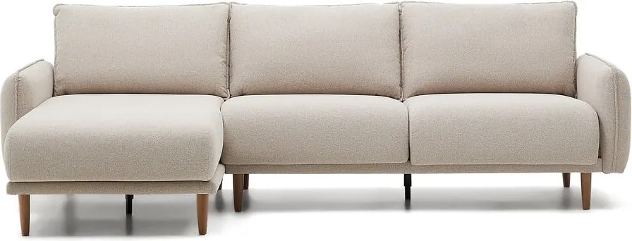 Béžová rohová pohovka (variabilná) Carlota – Kave Home