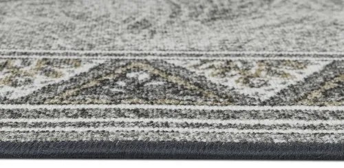 Koberce Breno Behúň EIGER 97, šíře role , sivá, viacfarebná