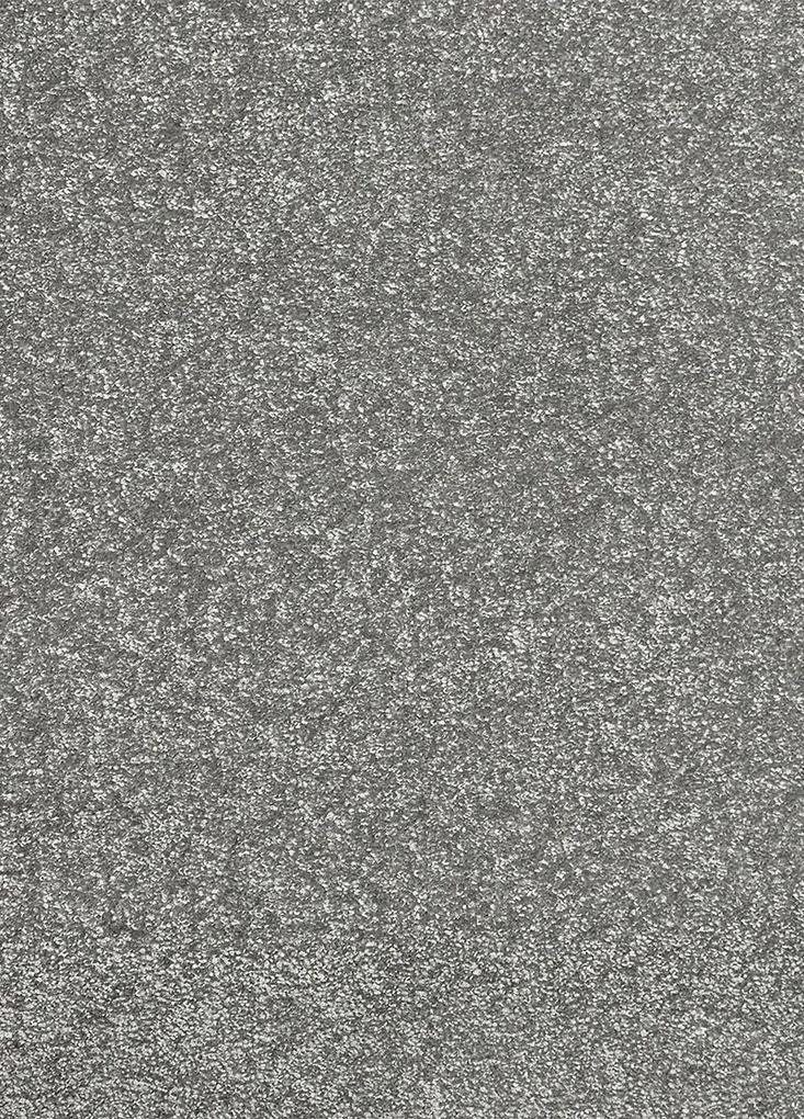 Koberce Breno Metrážny koberec GLORIA 95, šíře role 400 cm, sivá