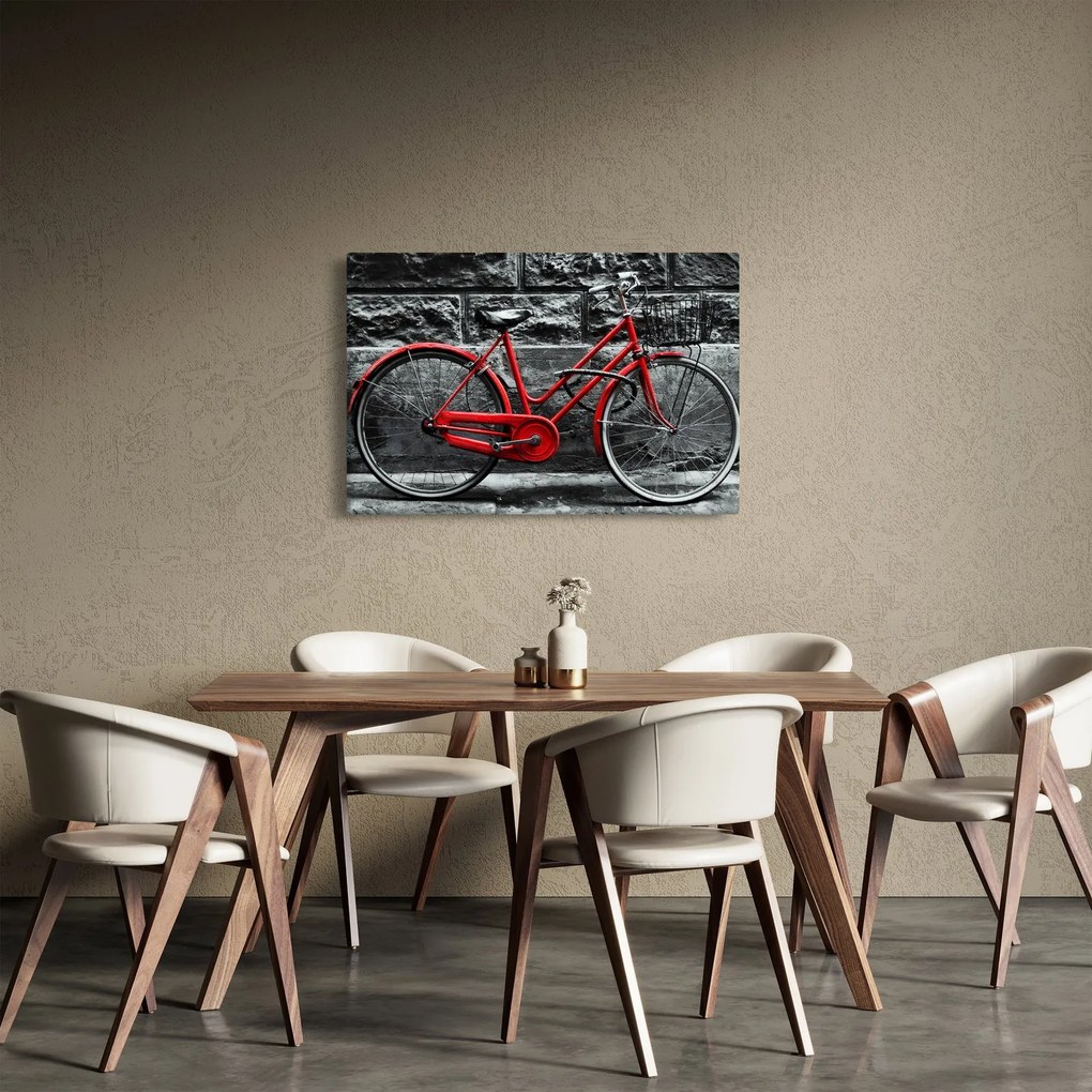 Obraz - Historický bicykel (90x60 cm)