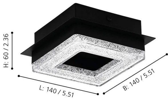 Eglo 99324 - LED Stropné svietidlo FRADELO 4xLED/4W/230V