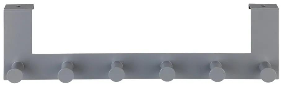 Sivý kovový vešiak na dvere 39 cm Celano – Wenko