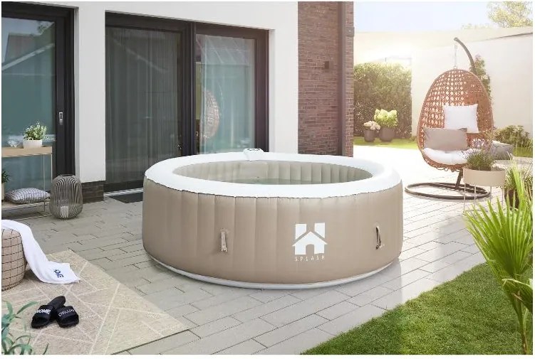 Home Deluxe Nafukovacia vírivka Splash (béžová) (100397766)